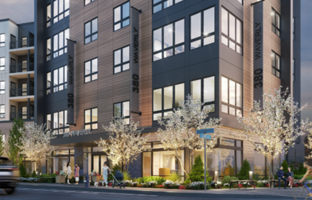 Waverly Development breaks ground on  181-unit, transit-oriented apartment community at at 358 Waverly St.